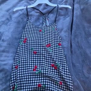 Plaid Halter Tank Top